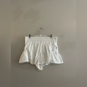 FP Movement by Free People High Waisted Ruffle Athletic Shorts